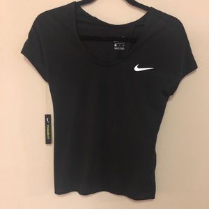 NWT Nike Drifit Open Back Tee
